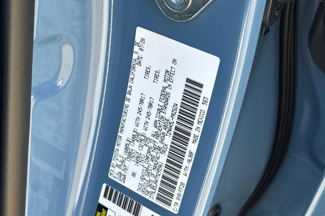 2026 Toyota Tacoma SR5 Roseville CA