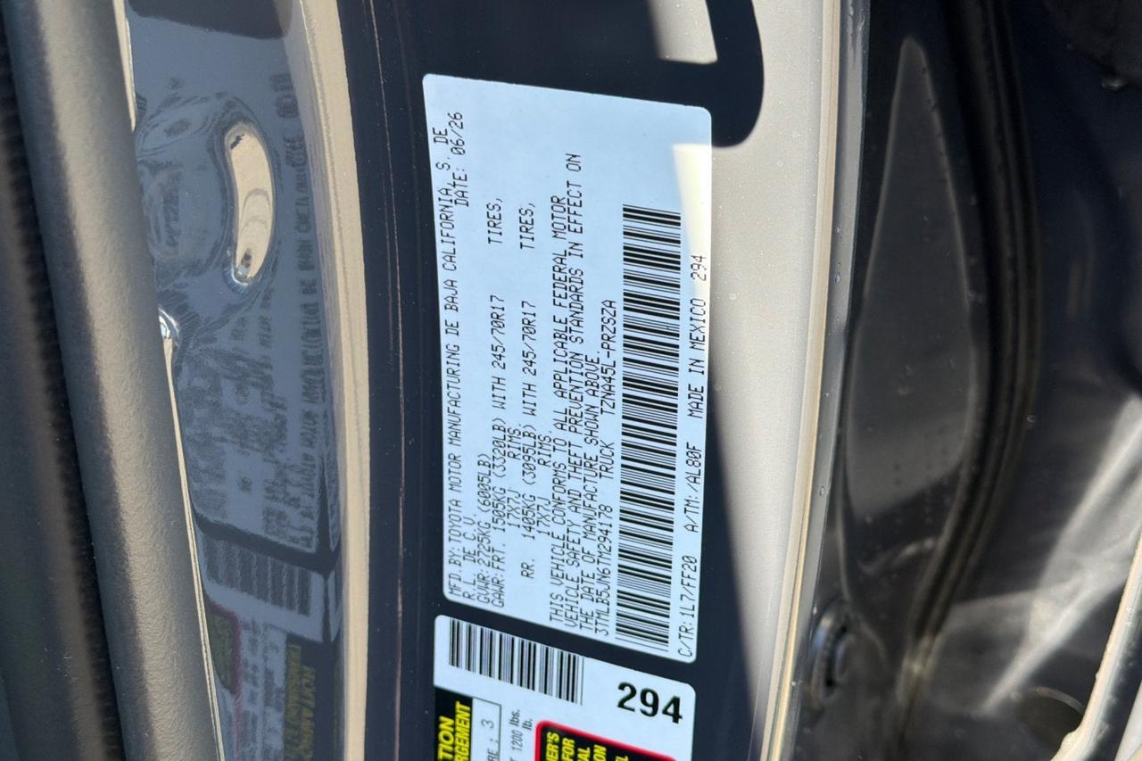 2026 Toyota Tacoma SR5 Roseville CA