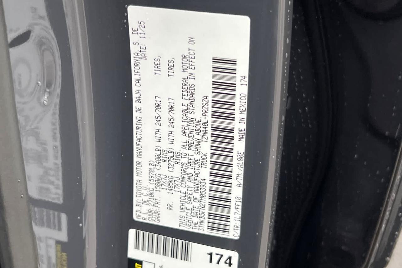 2026 Toyota Tacoma SR5 Roseville CA