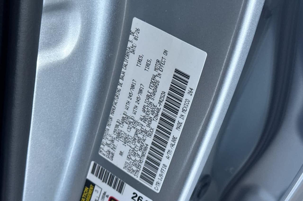 2026 Toyota Tacoma SR5 Roseville CA