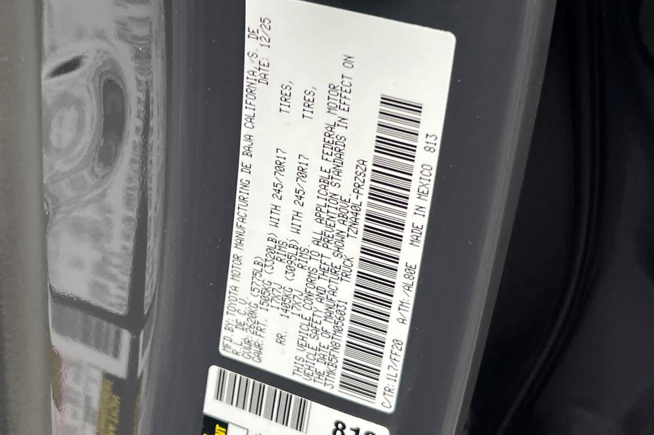 2026 Toyota Tacoma SR5 Roseville CA