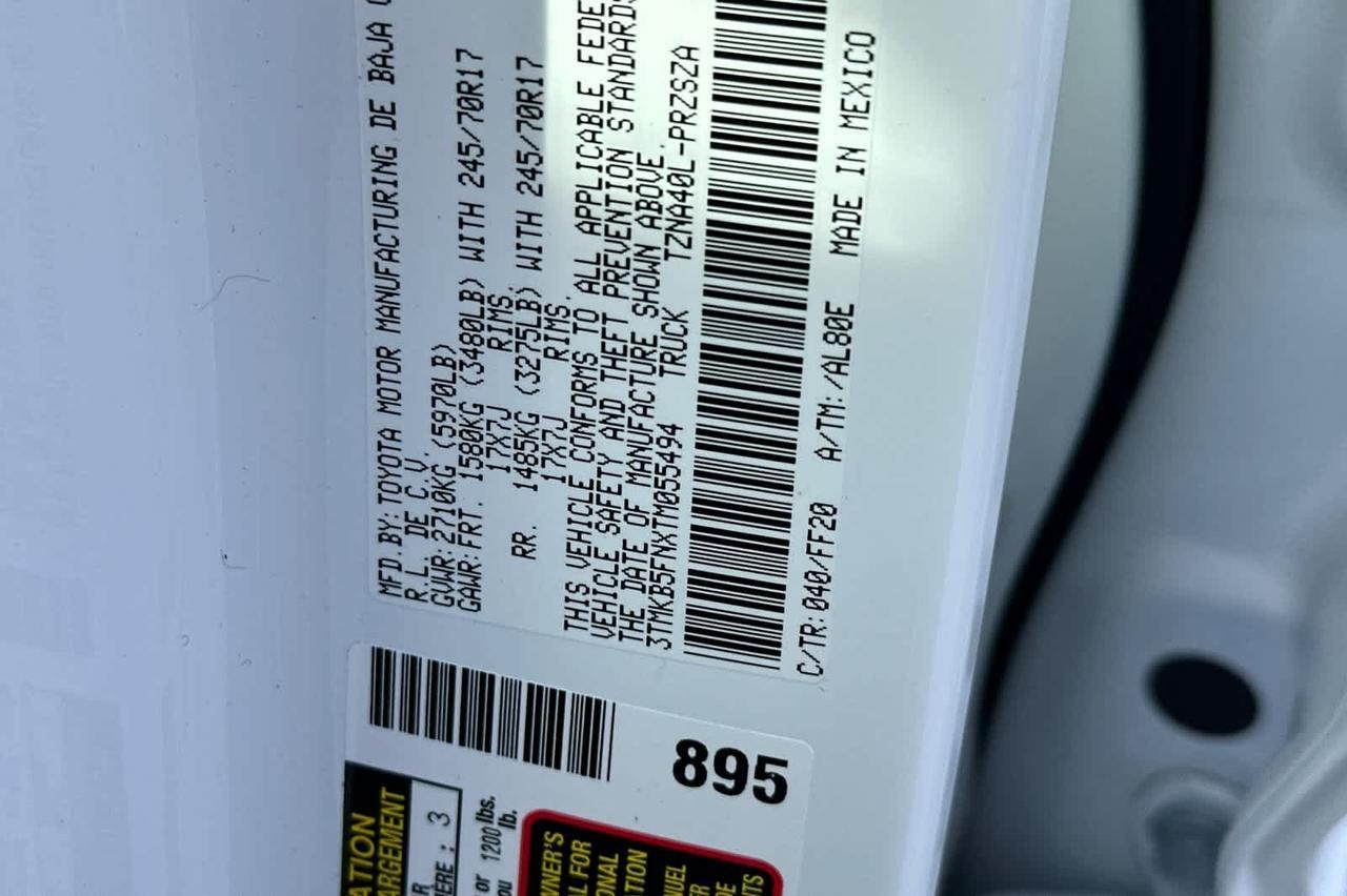 2026 Toyota Tacoma SR5 Roseville CA