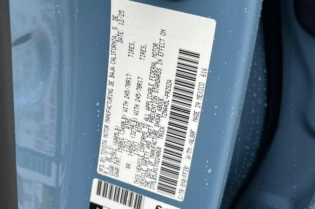 2026 Toyota Tacoma SR5 Roseville CA