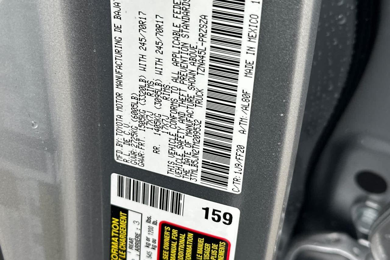 2026 Toyota Tacoma SR5 Roseville CA