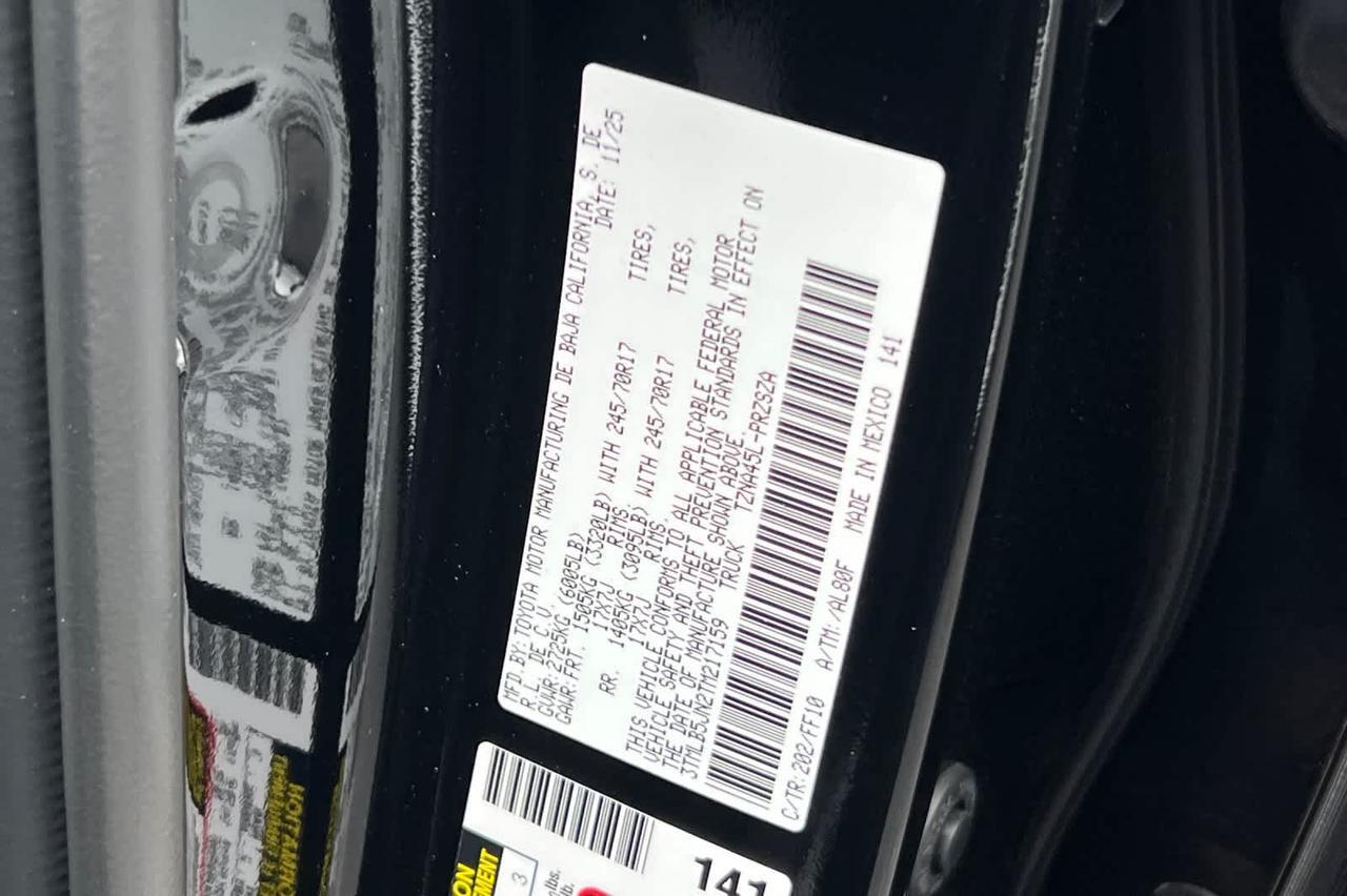 2026 Toyota Tacoma SR5 Roseville CA