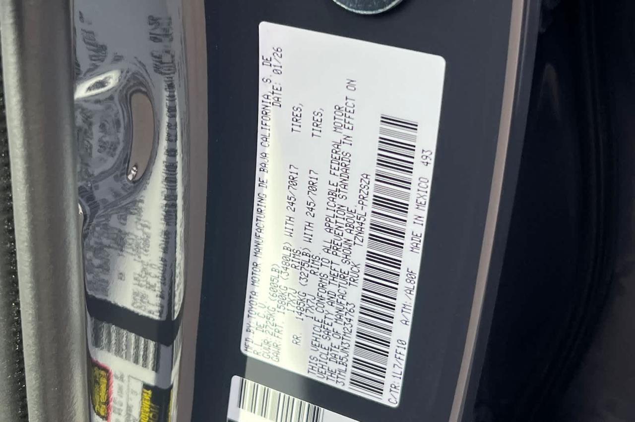 2026 Toyota Tacoma SR5 Roseville CA