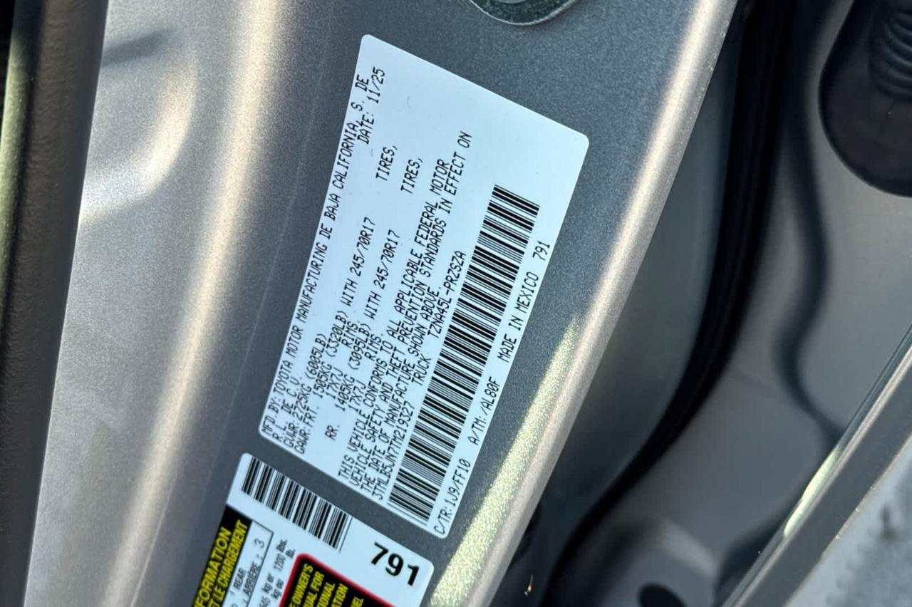 2026 Toyota Tacoma SR5 Roseville CA