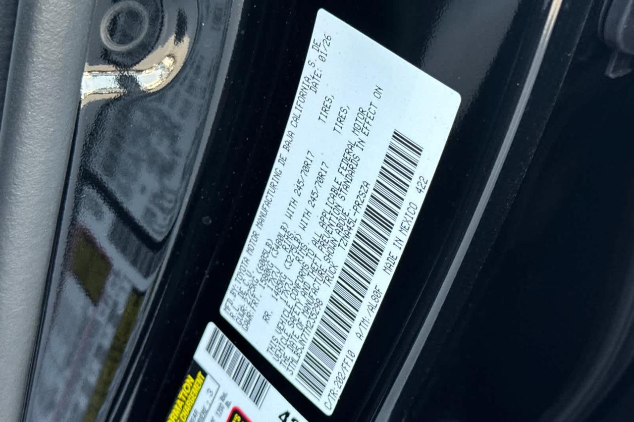 2026 Toyota Tacoma SR5 Roseville CA