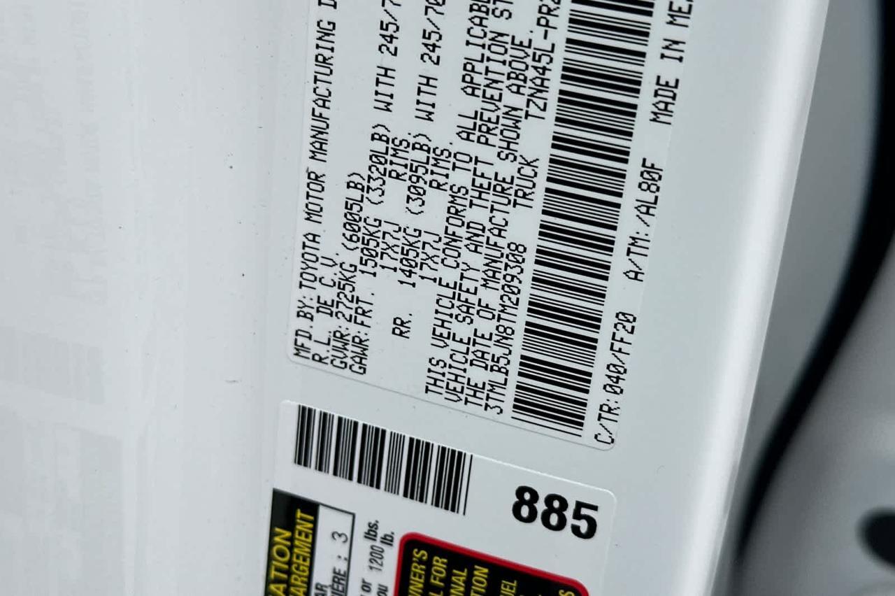 2026 Toyota Tacoma SR5 Roseville CA