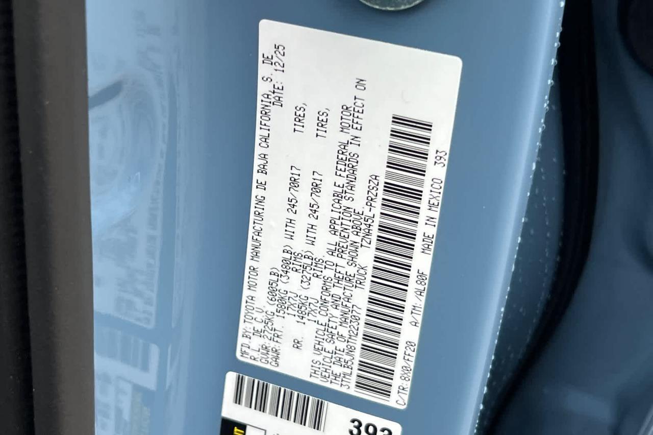 2026 Toyota Tacoma SR5 Roseville CA