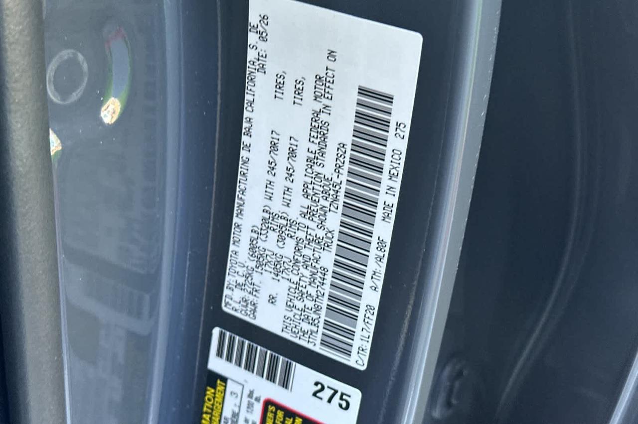2026 Toyota Tacoma SR5 Roseville CA