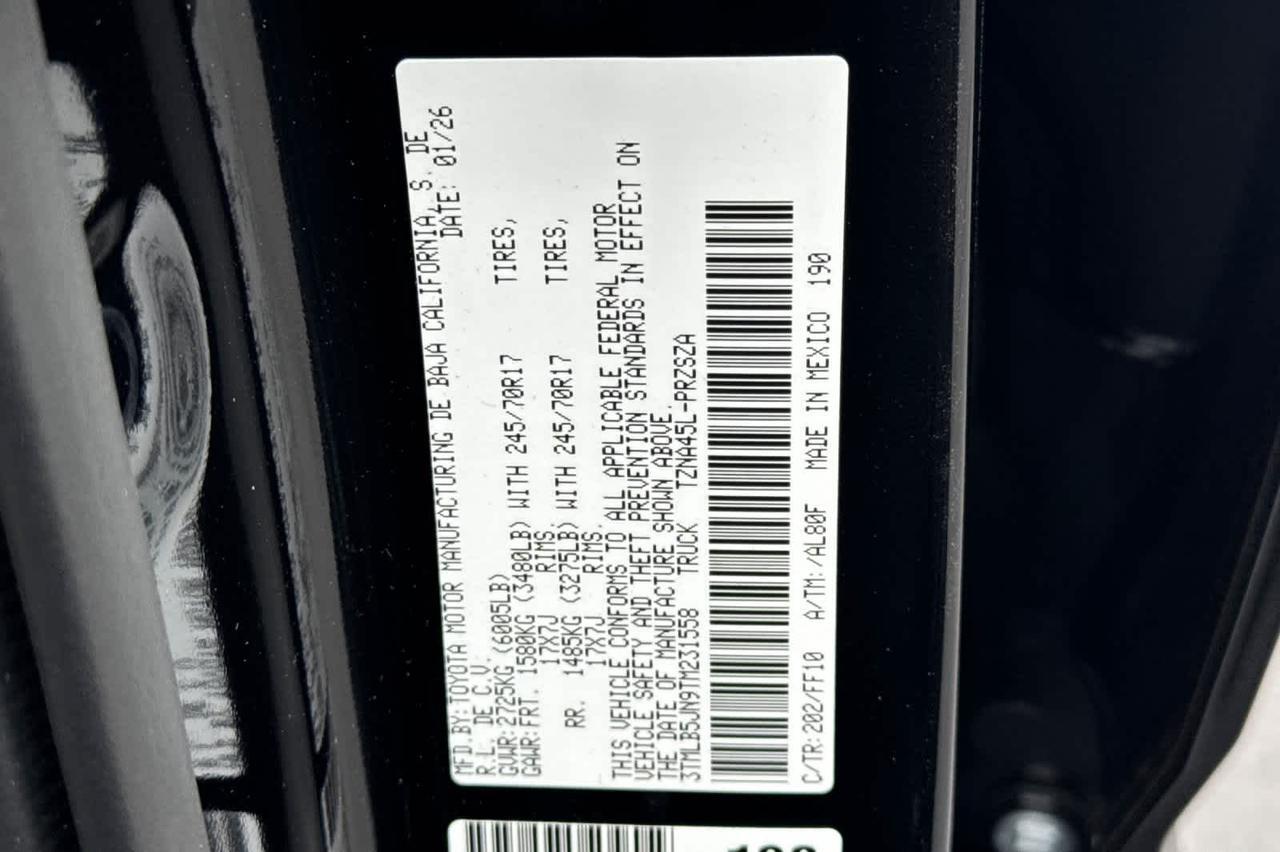 2026 Toyota Tacoma SR5 Roseville CA