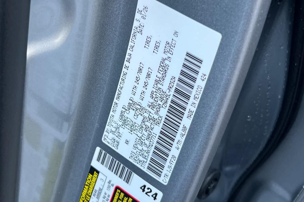 2026 Toyota Tacoma SR5 Roseville CA