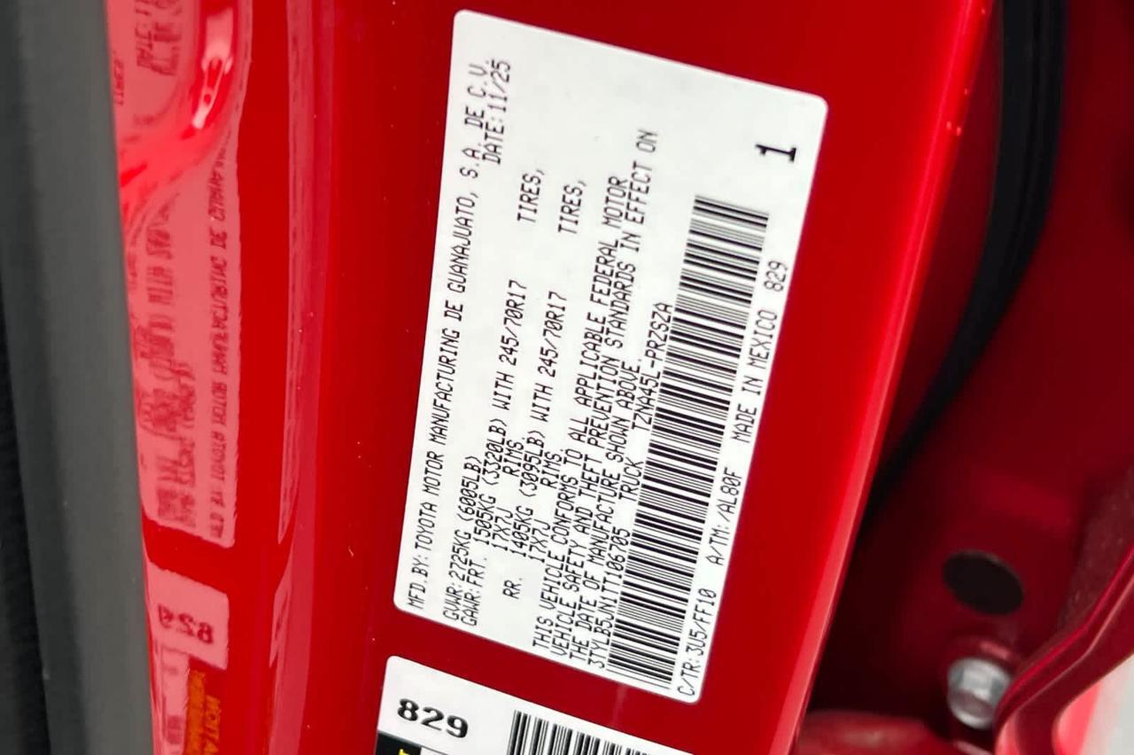 2026 Toyota Tacoma SR5 Roseville CA