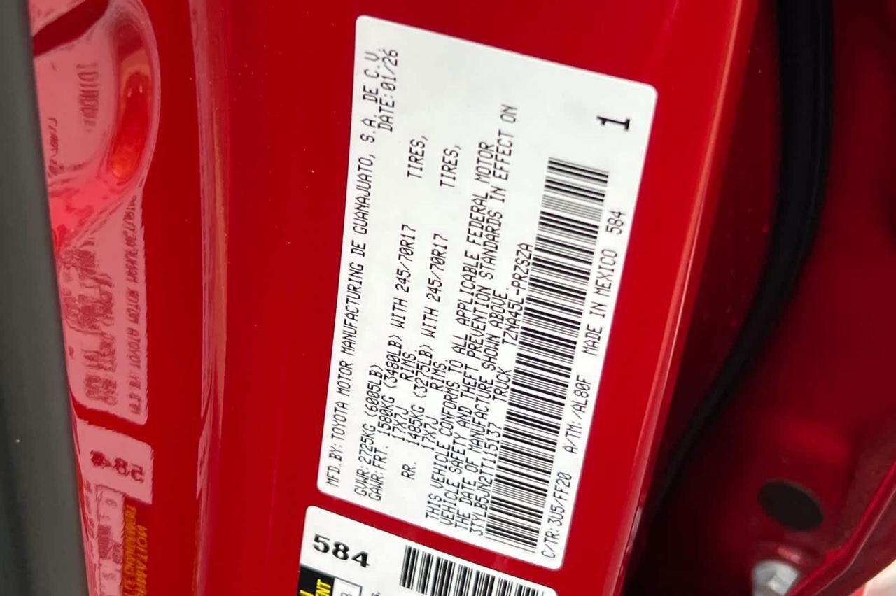 2026 Toyota Tacoma SR5 Roseville CA