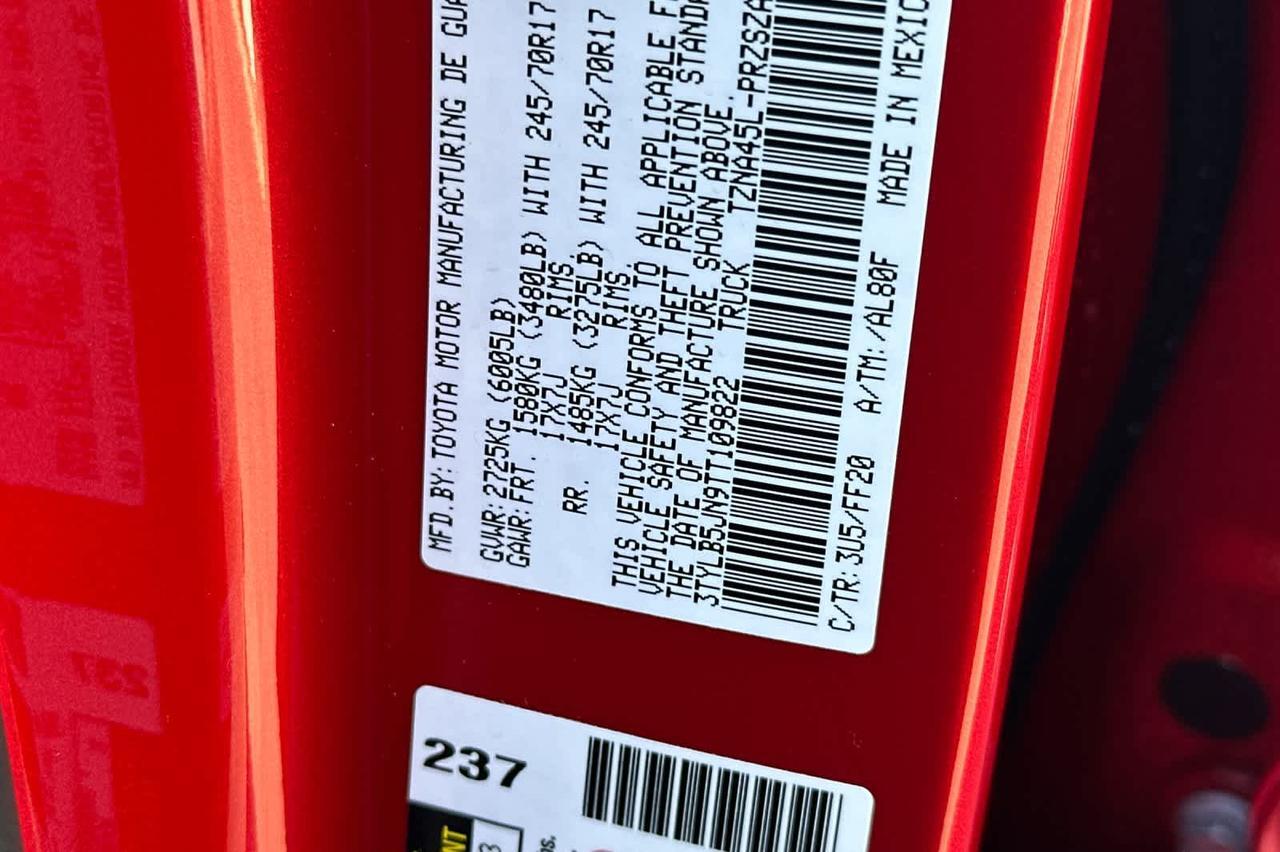 2026 Toyota Tacoma SR5 Roseville CA