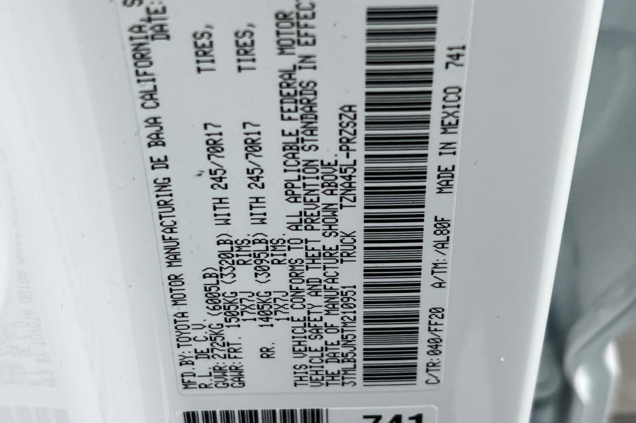 2026 Toyota Tacoma SR5 Ontario OR