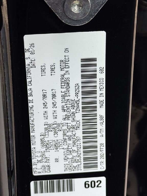 2026 Toyota Tacoma SR5 Fredericksburg VA