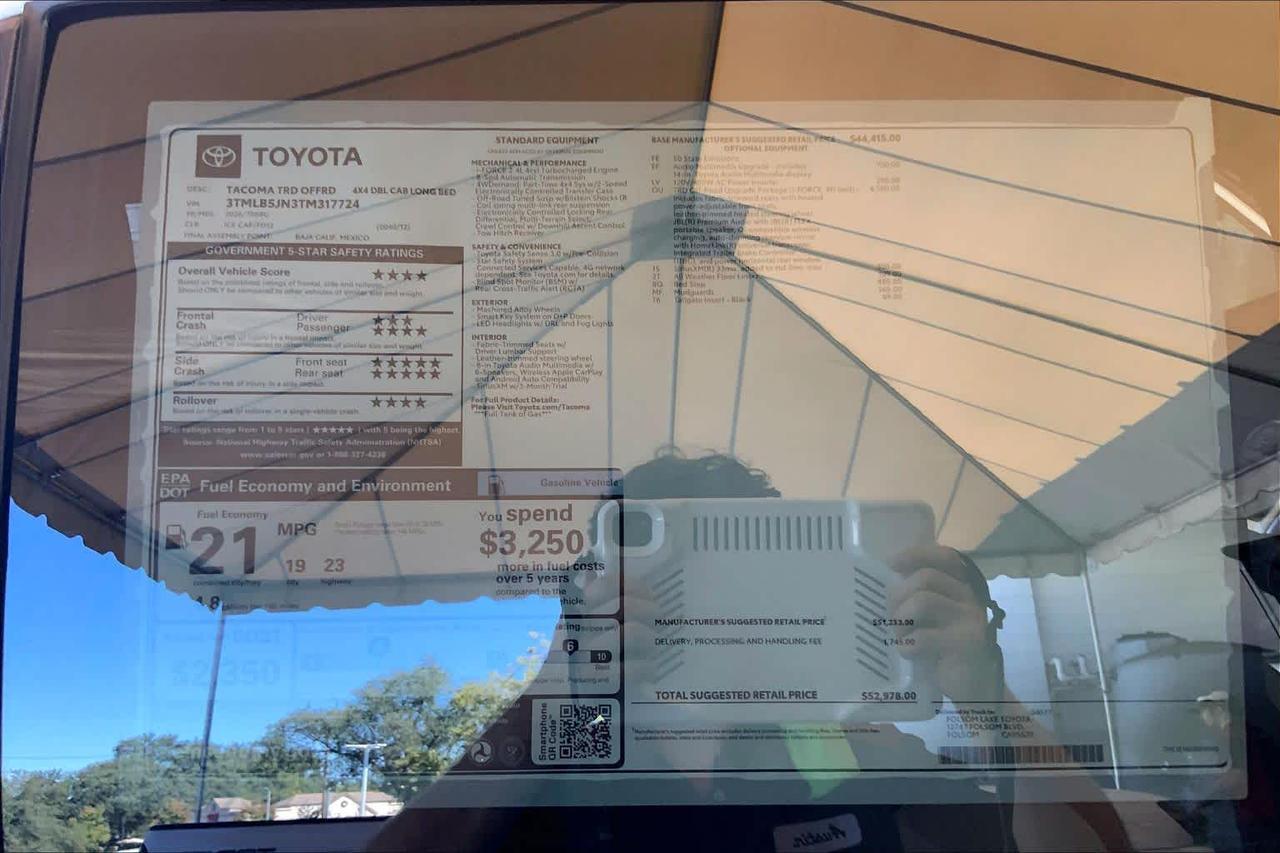 2026 Toyota Tacoma TRD Off Road Folsom CA
