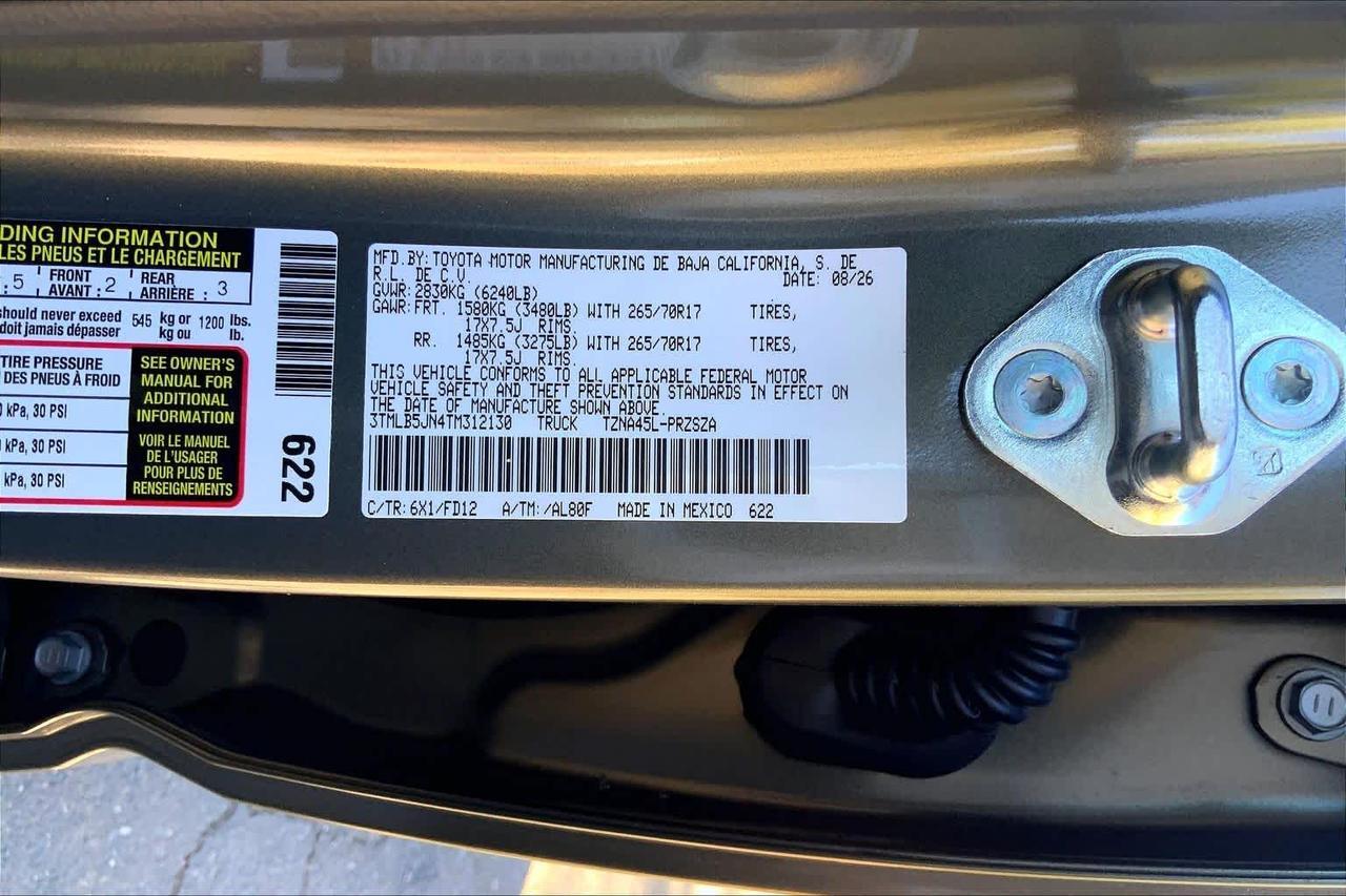 2026 Toyota Tacoma TRD Off Road Folsom CA