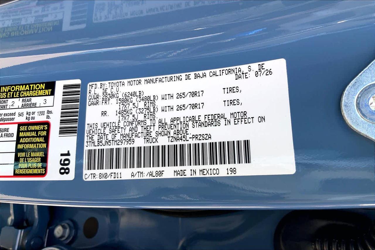 2026 Toyota Tacoma TRD Off Road Folsom CA