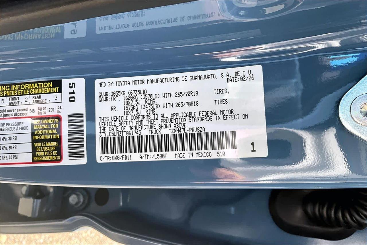 2026 Toyota Tacoma TRD Off Road Hybrid Folsom CA