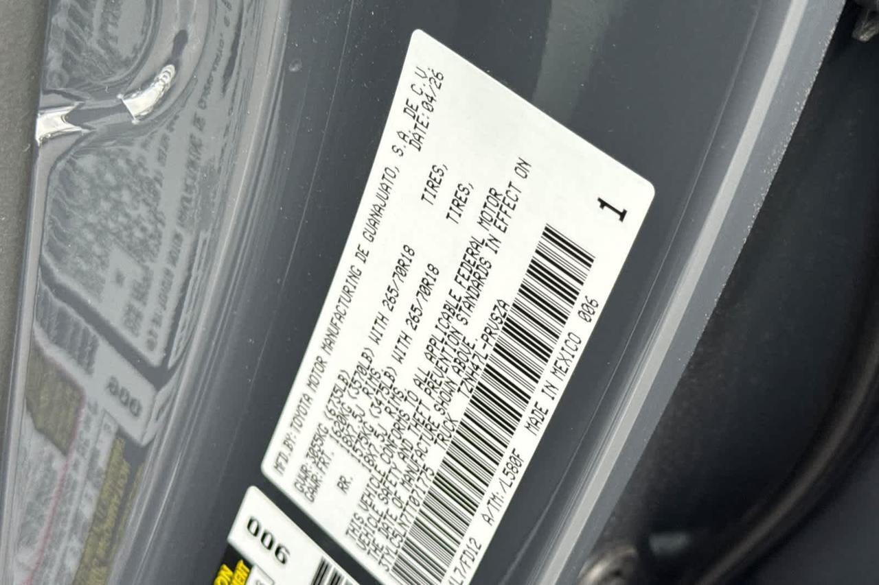 2026 Toyota Tacoma TRD Off Road Hybrid Roseville CA