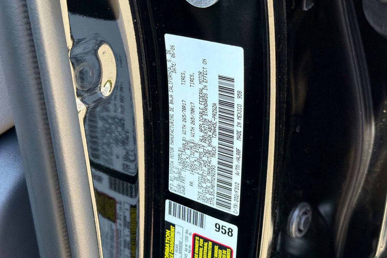 2026 Toyota Tacoma TRD Off-Road Roseville CA