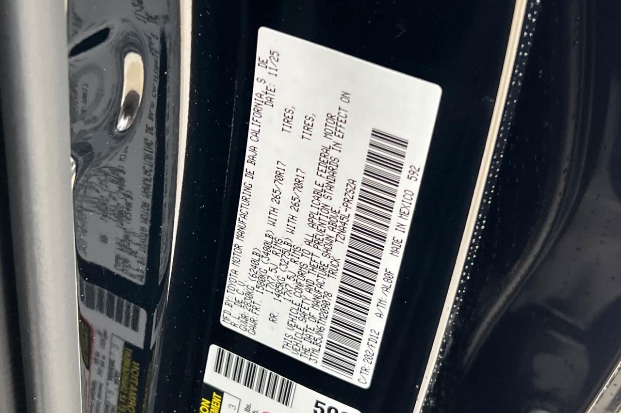 2026 Toyota Tacoma TRD Off Road Roseville CA