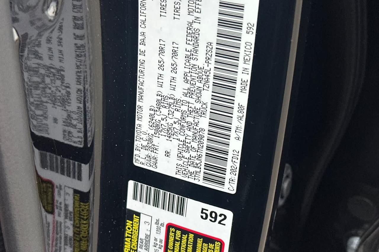 2026 Toyota Tacoma TRD Off Road Roseville CA