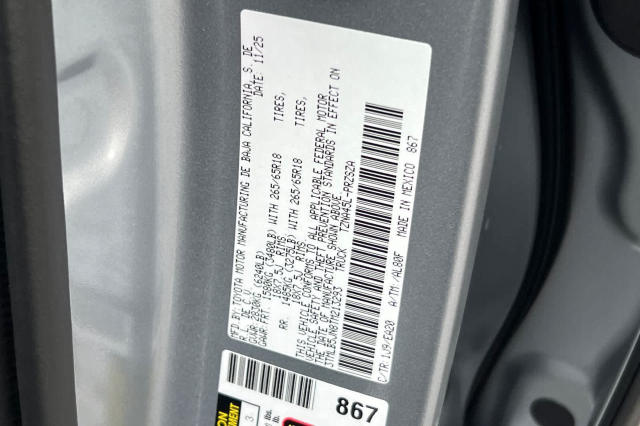 2026 Toyota Tacoma TRD Off Road Roseville CA