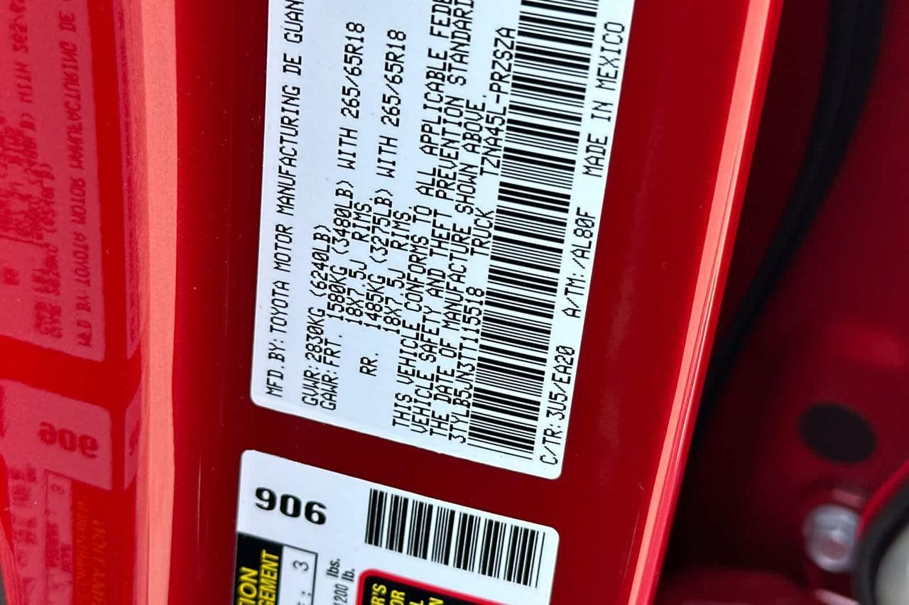 2026 Toyota Tacoma TRD Off Road Roseville CA