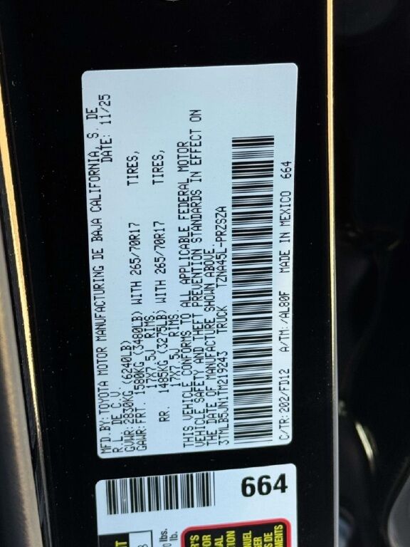 2026 Toyota Tacoma TRD Off-Road Fredericksburg VA