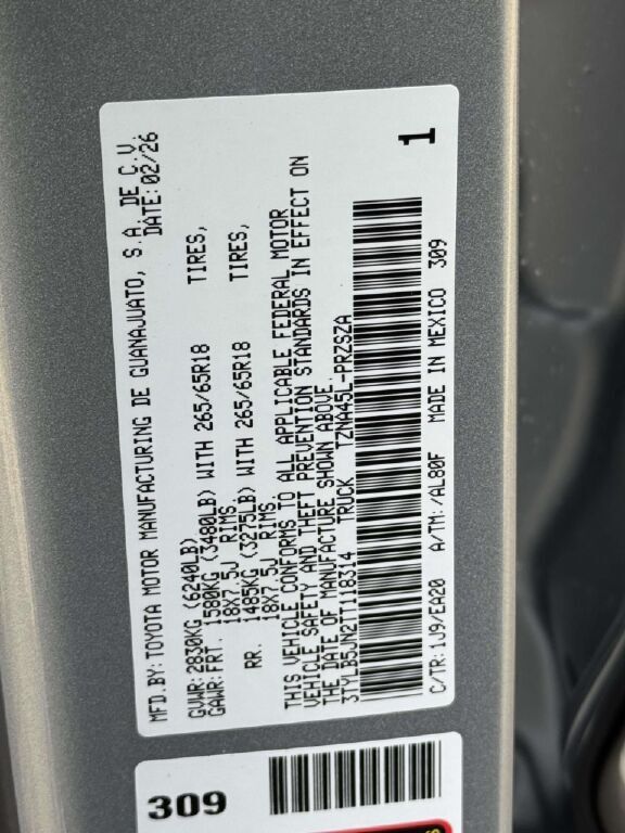 2026 Toyota Tacoma TRD Off-Road Fredericksburg VA