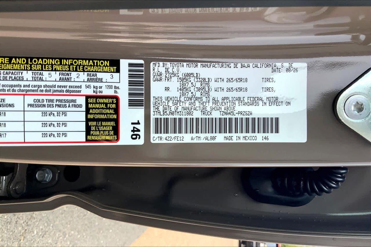 2026 Toyota Tacoma TRD Sport Folsom CA