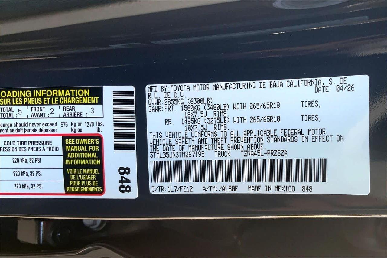 2026 Toyota Tacoma TRD Sport Folsom CA