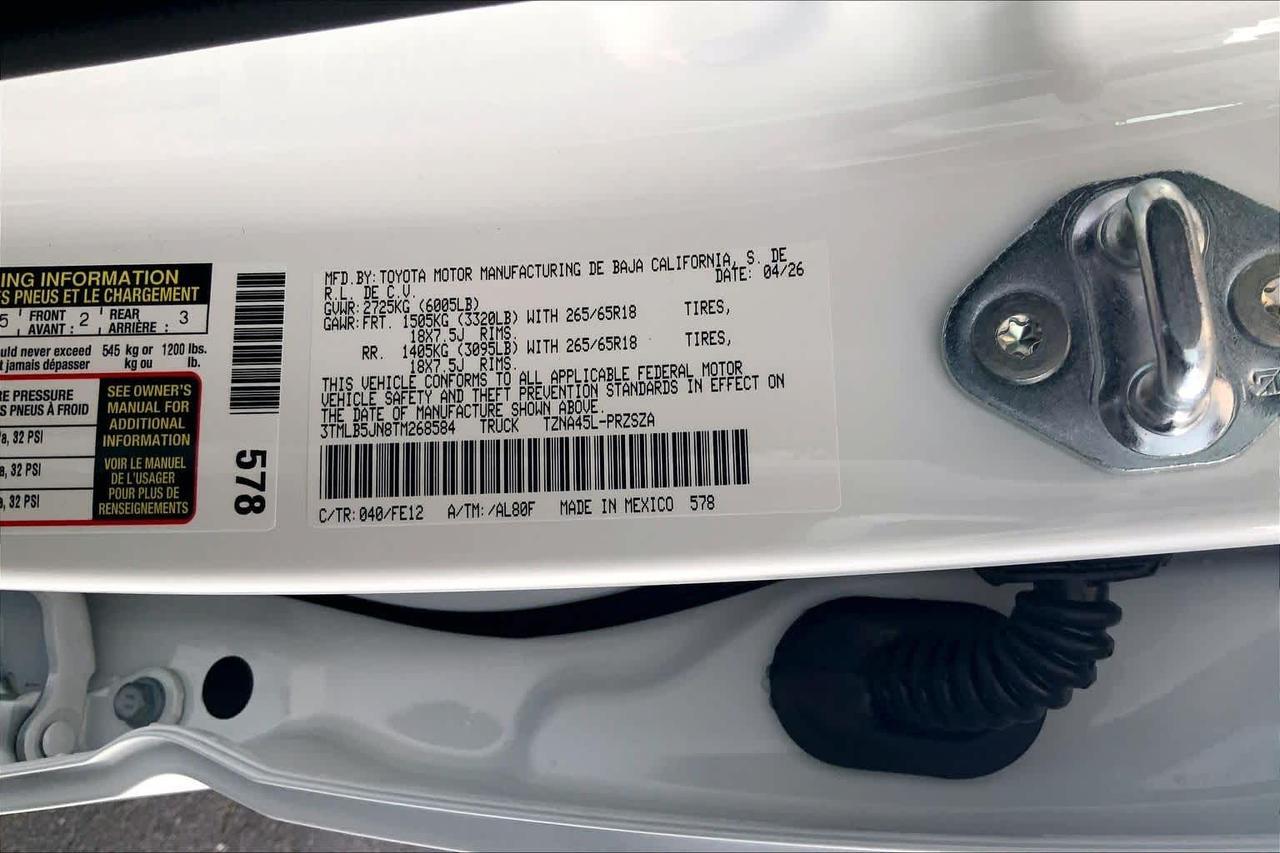 2026 Toyota Tacoma TRD Sport Folsom CA