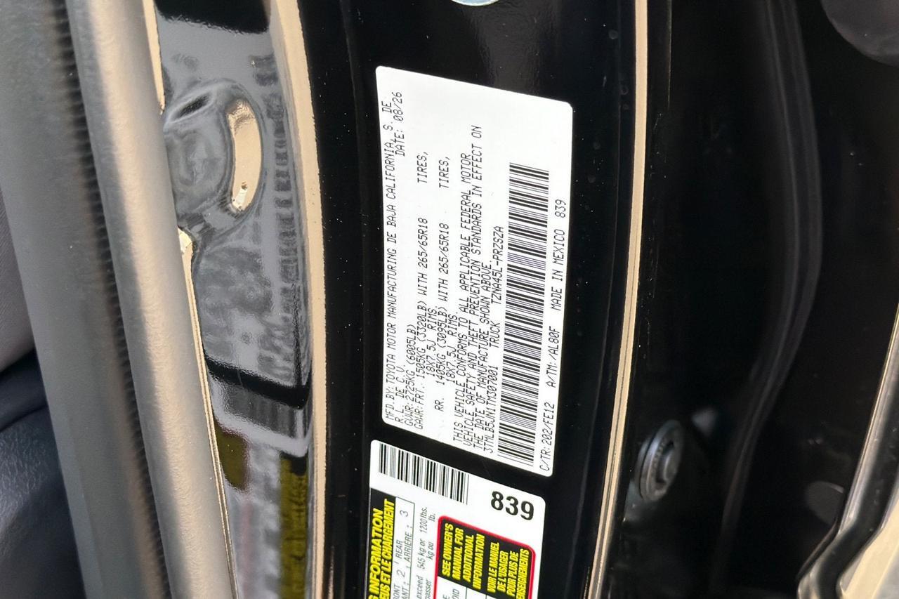 2026 Toyota Tacoma TRD Sport Roseville CA