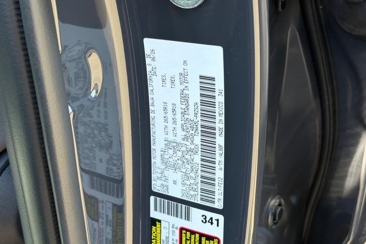 2026 Toyota Tacoma TRD Sport Roseville CA