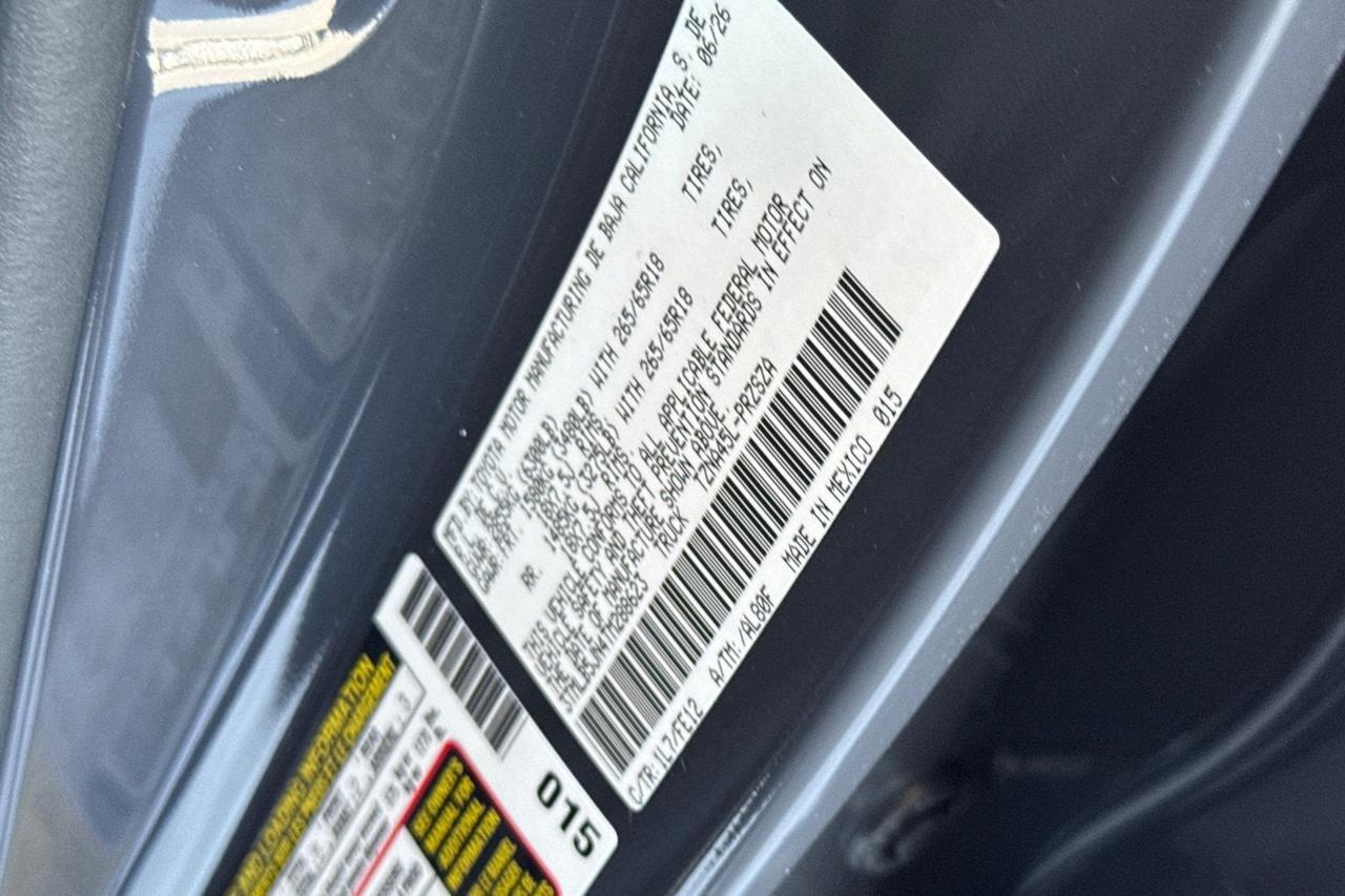 2026 Toyota Tacoma TRD Sport Roseville CA