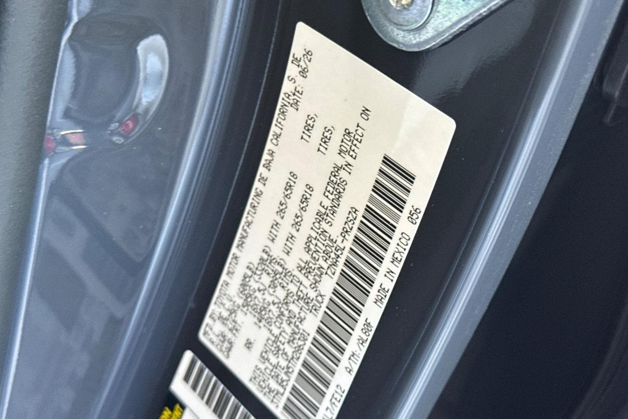 2026 Toyota Tacoma TRD Sport Roseville CA