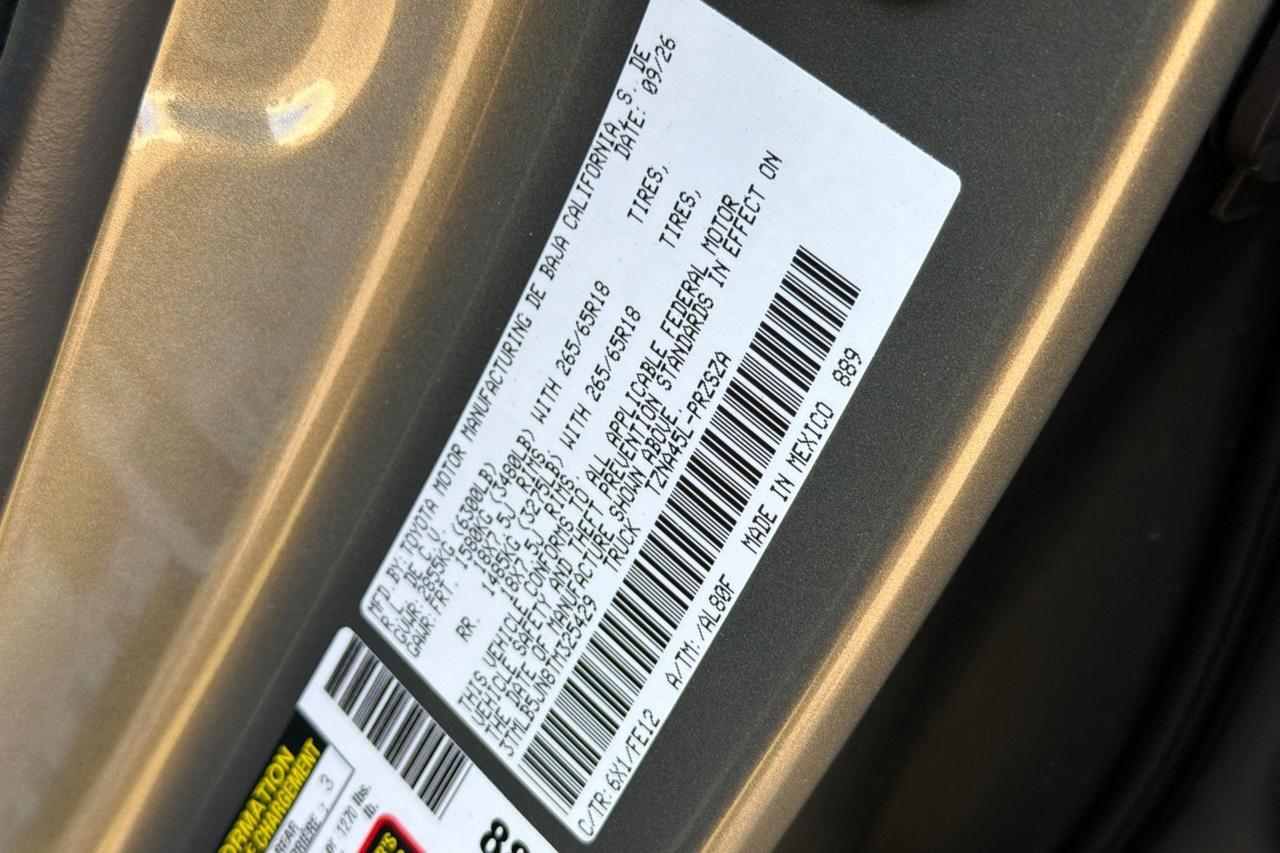 2026 Toyota Tacoma TRD Sport Roseville CA