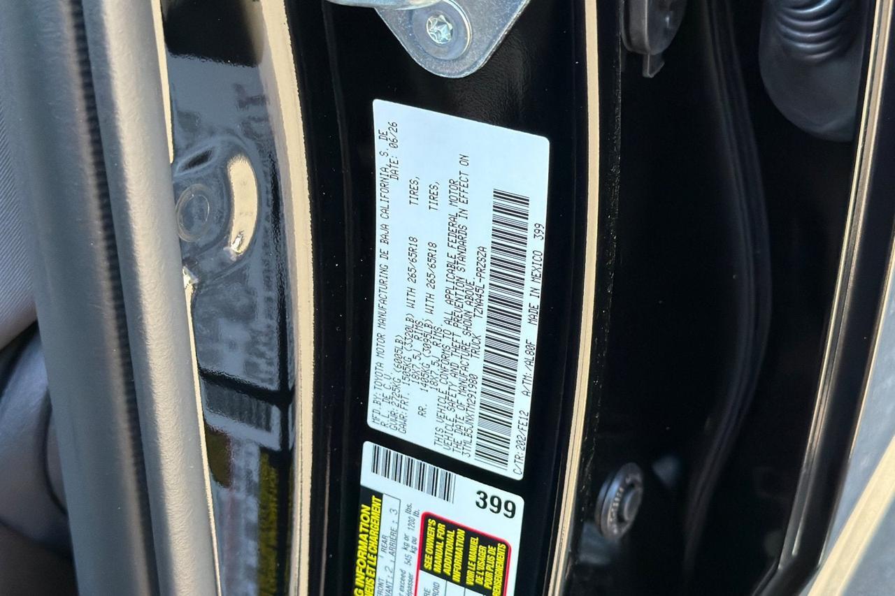 2026 Toyota Tacoma TRD Sport Roseville CA