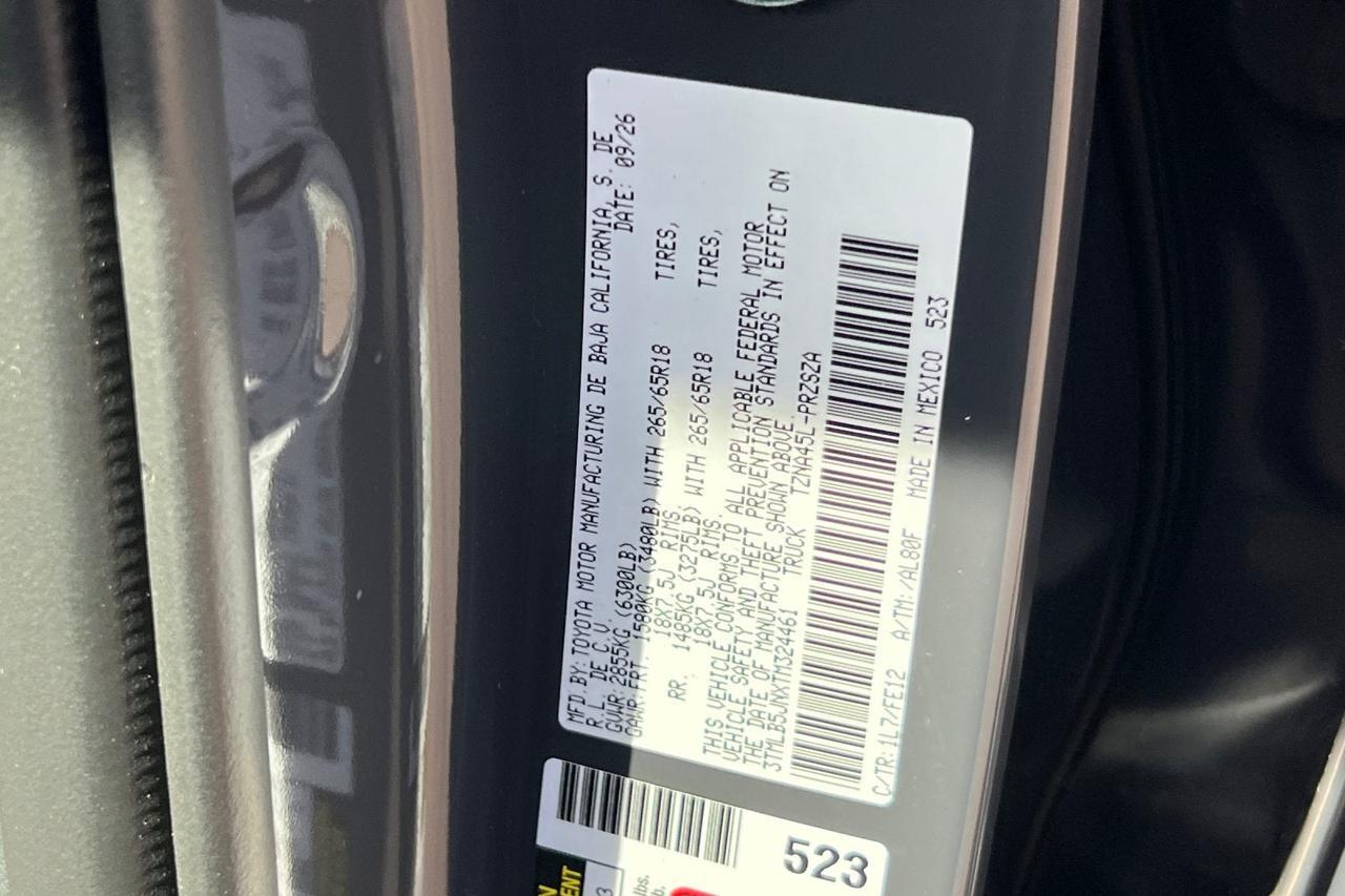 2026 Toyota Tacoma TRD Sport Roseville CA