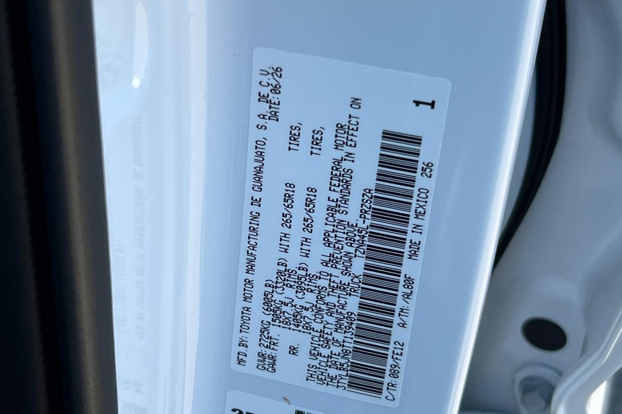 2026 Toyota Tacoma TRD Sport Roseville CA