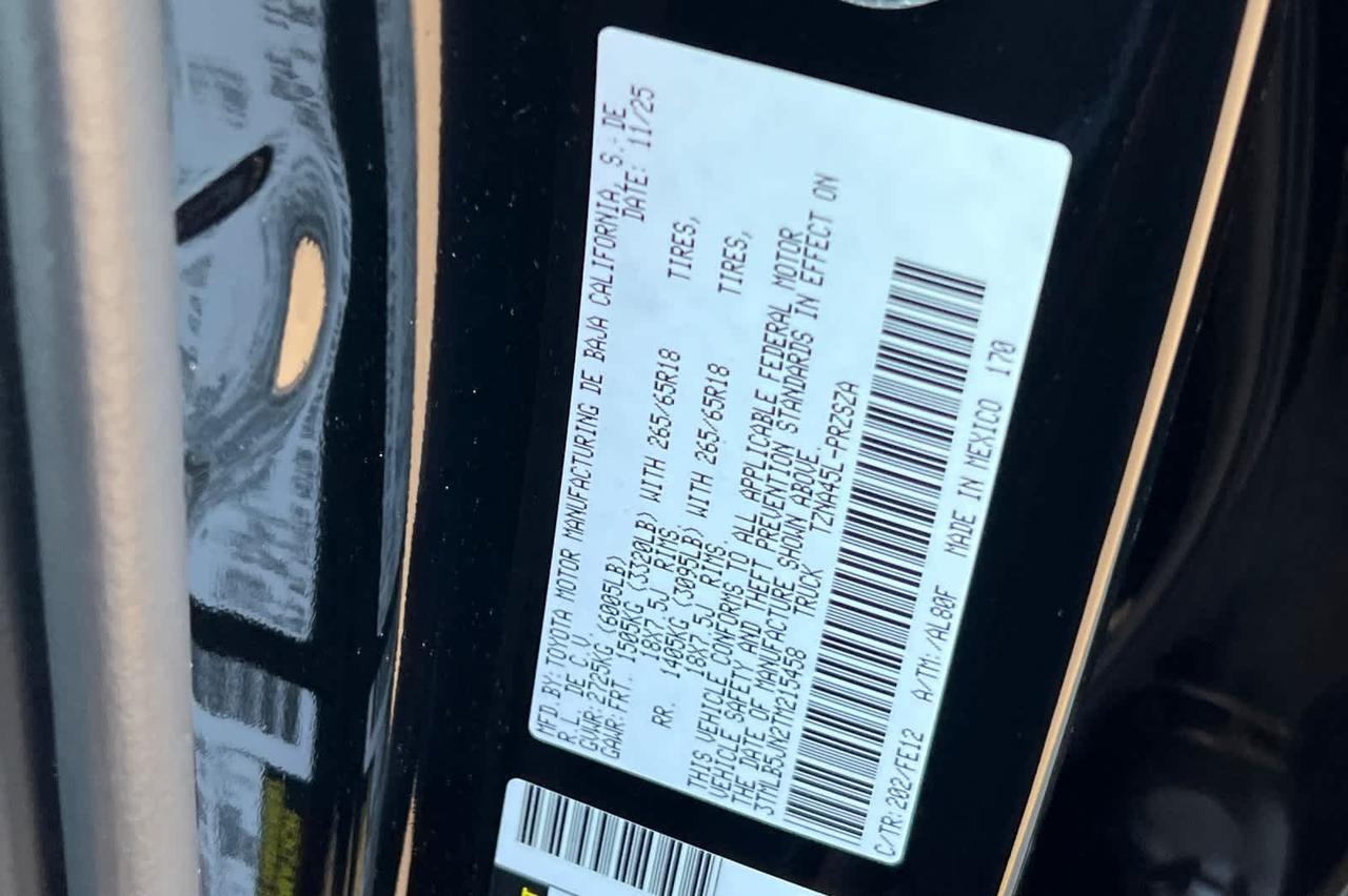 2026 Toyota Tacoma TRD Sport Roseville CA