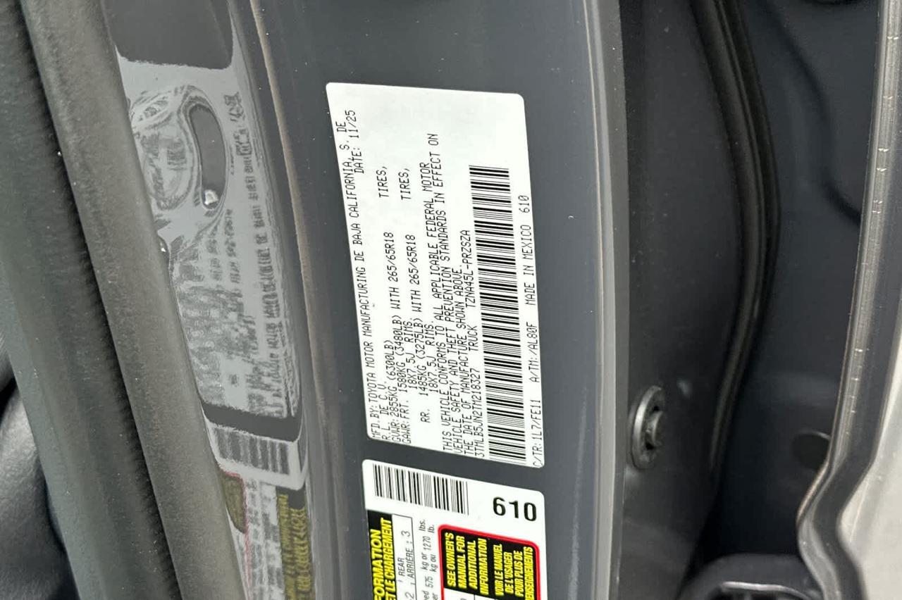 2026 Toyota Tacoma TRD Sport Roseville CA