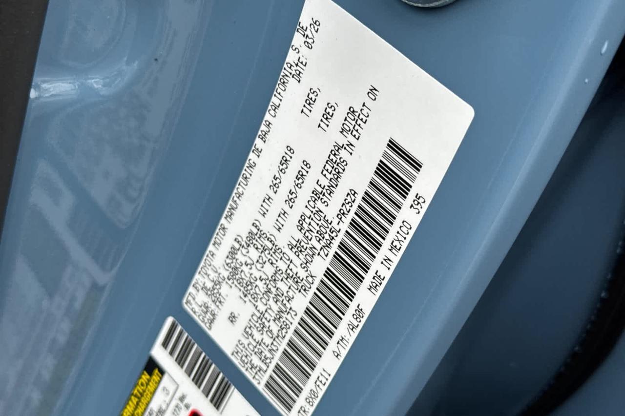 2026 Toyota Tacoma TRD Sport Roseville CA