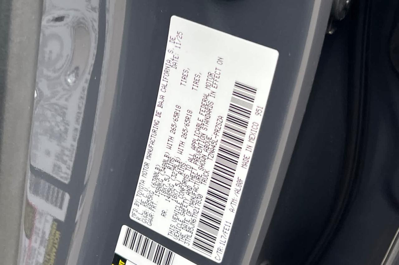 2026 Toyota Tacoma TRD Sport Roseville CA