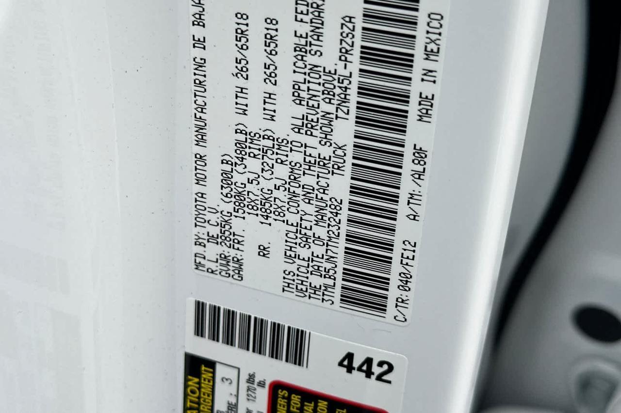 2026 Toyota Tacoma TRD Sport Roseville CA